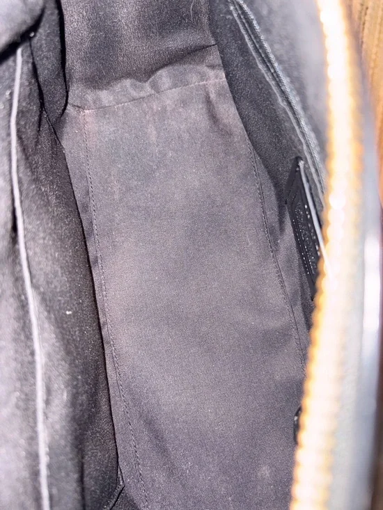 Coach Rowan Satchel Crossbody Signature Canvas Brown/Black F83607 - Picture 9 of 11